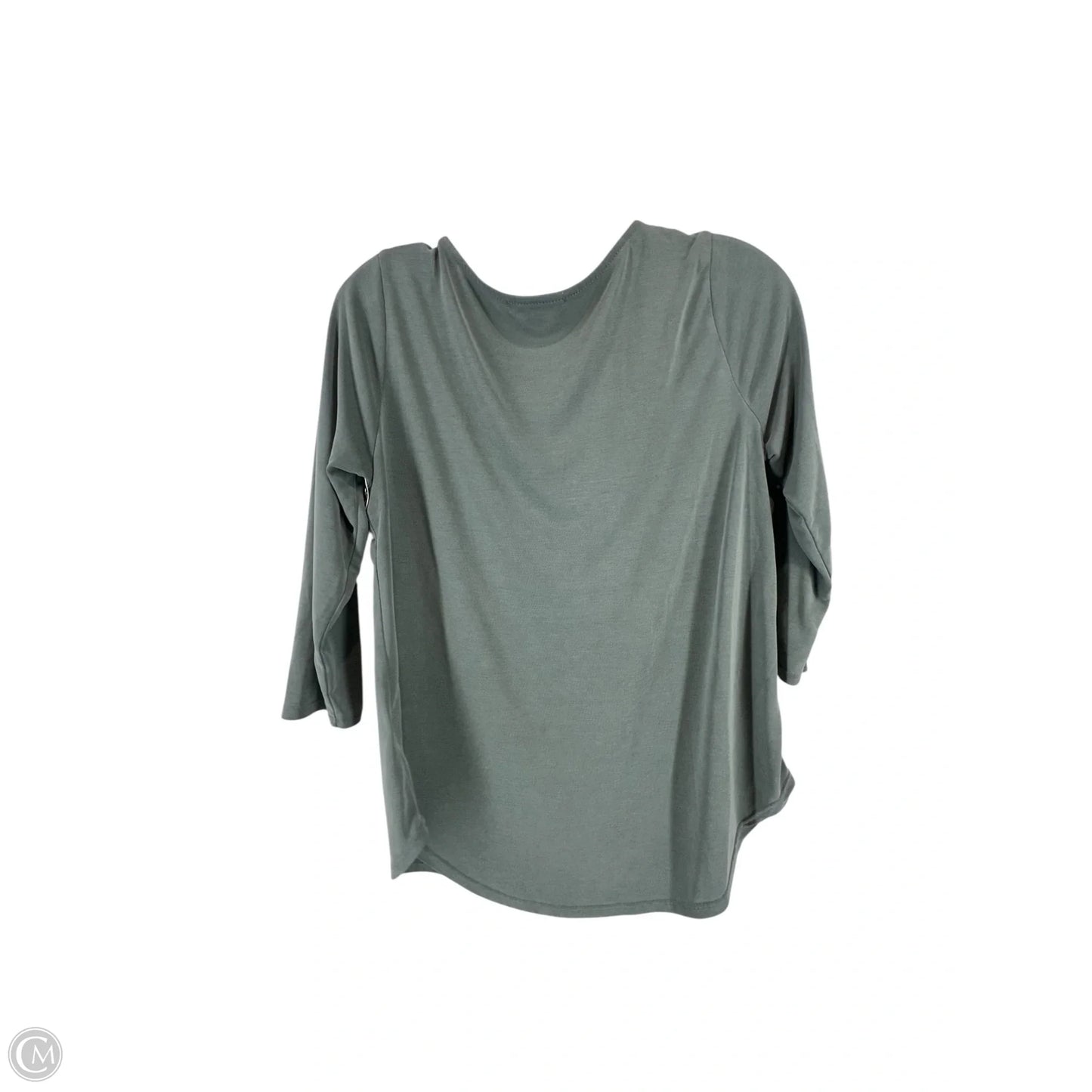 Top Long Sleeve By Green Envelope In Green, Size: M
