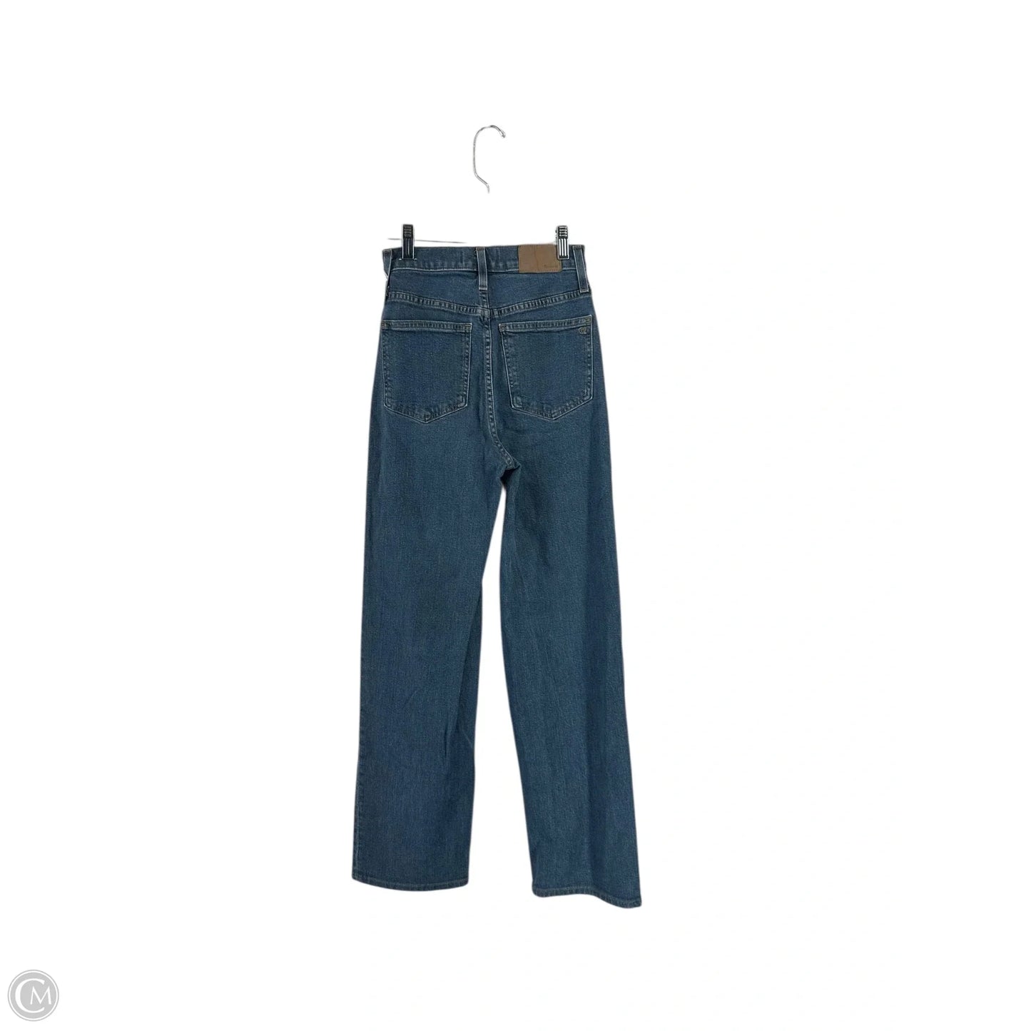 Jeans Straight By Madewell In Blue Denim, Size: 24