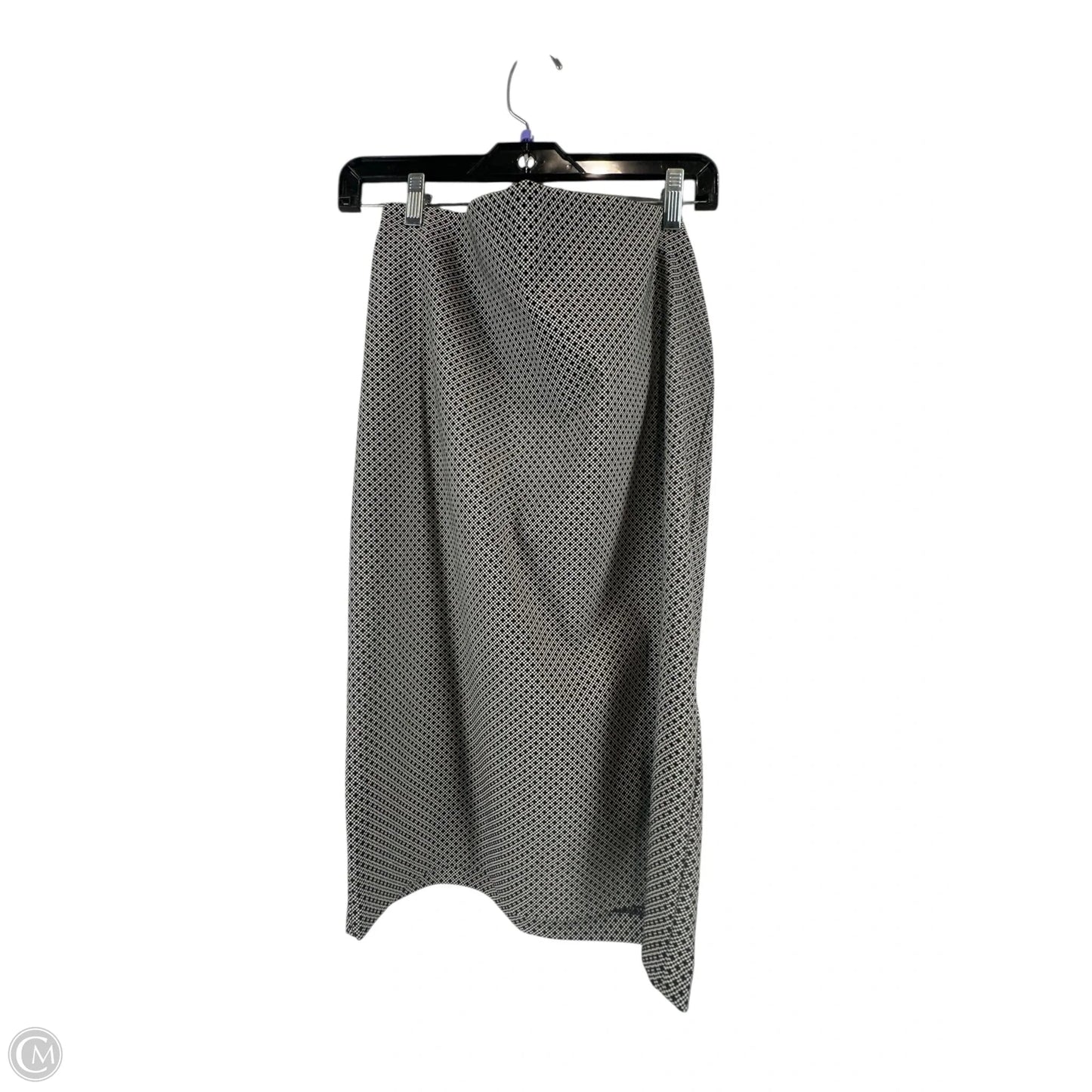 Skirt Midi By Jules & Leopold In Black & White, Size: L