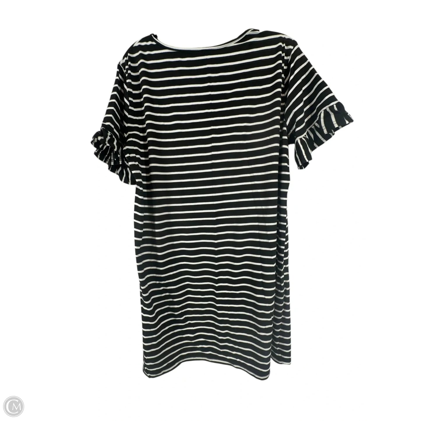 Dress Casual Short By Clothes Mentor In Striped Pattern, Size: Xl