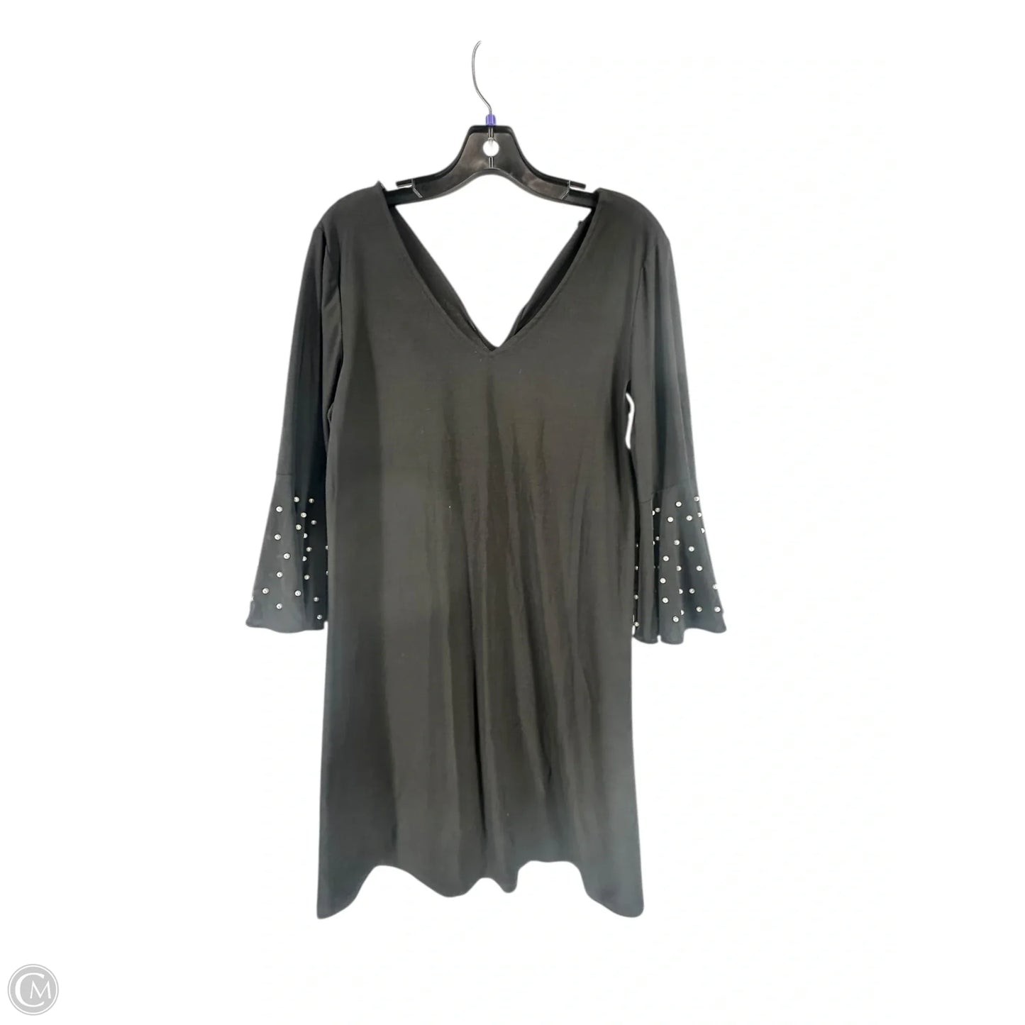 Dress Casual Midi By Msk In Black, Size: L
