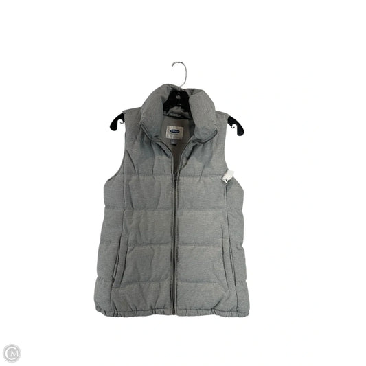 Vest Puffer & Quilted By Old Navy In Grey, Size: S