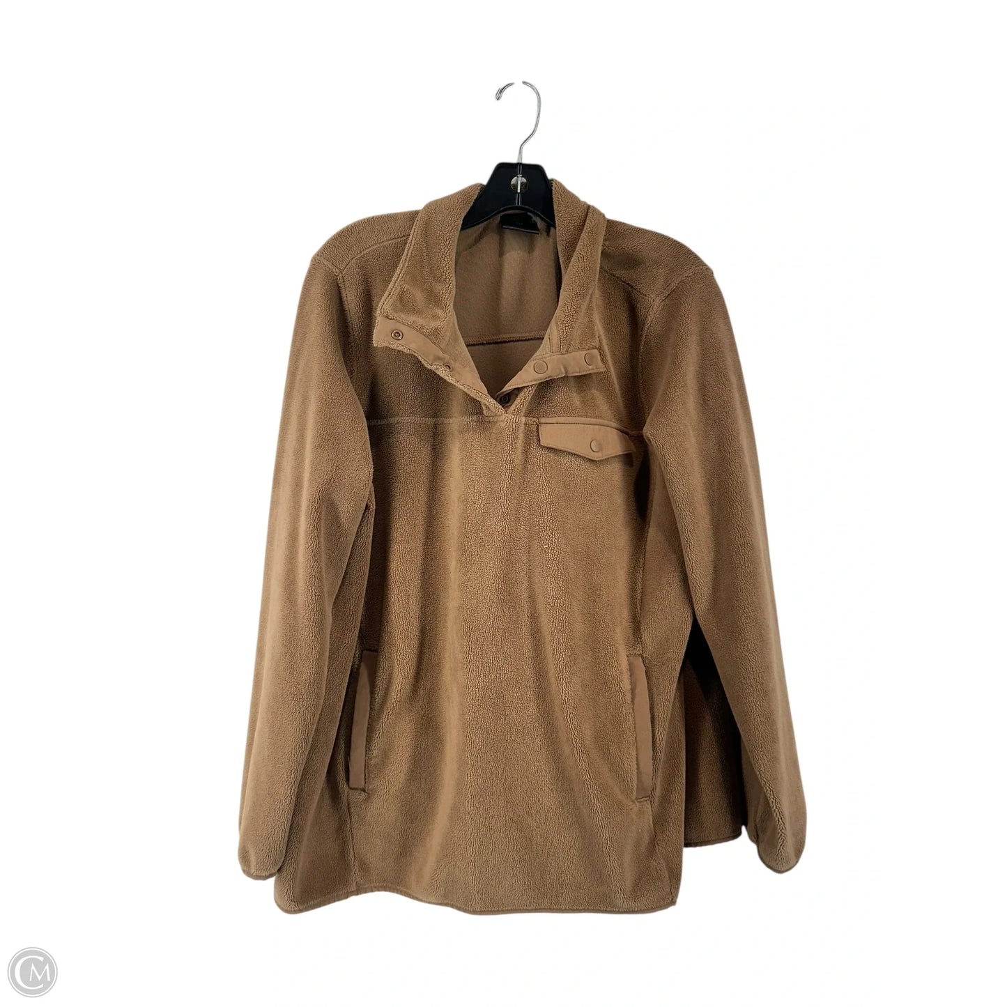 Jacket Fleece By 32 Degrees In Brown, Size: Xl