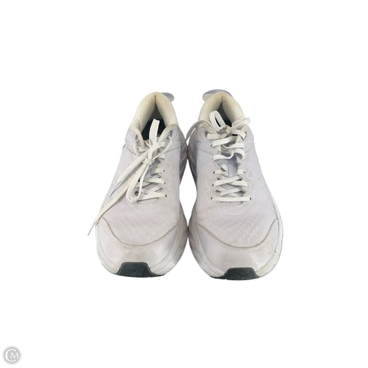 Shoes Athletic By Hoka In White, Size: 9.5