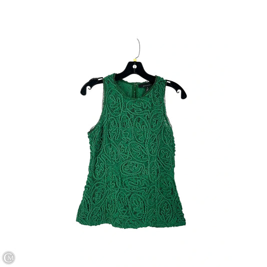 Top Sleeveless By White House Black Market In Green, Size: 4
