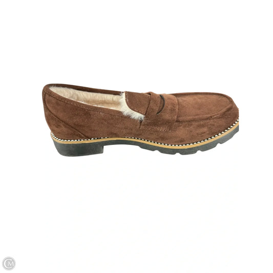 Shoes Flats By Taryn Rose In Bronze, Size: 8.5