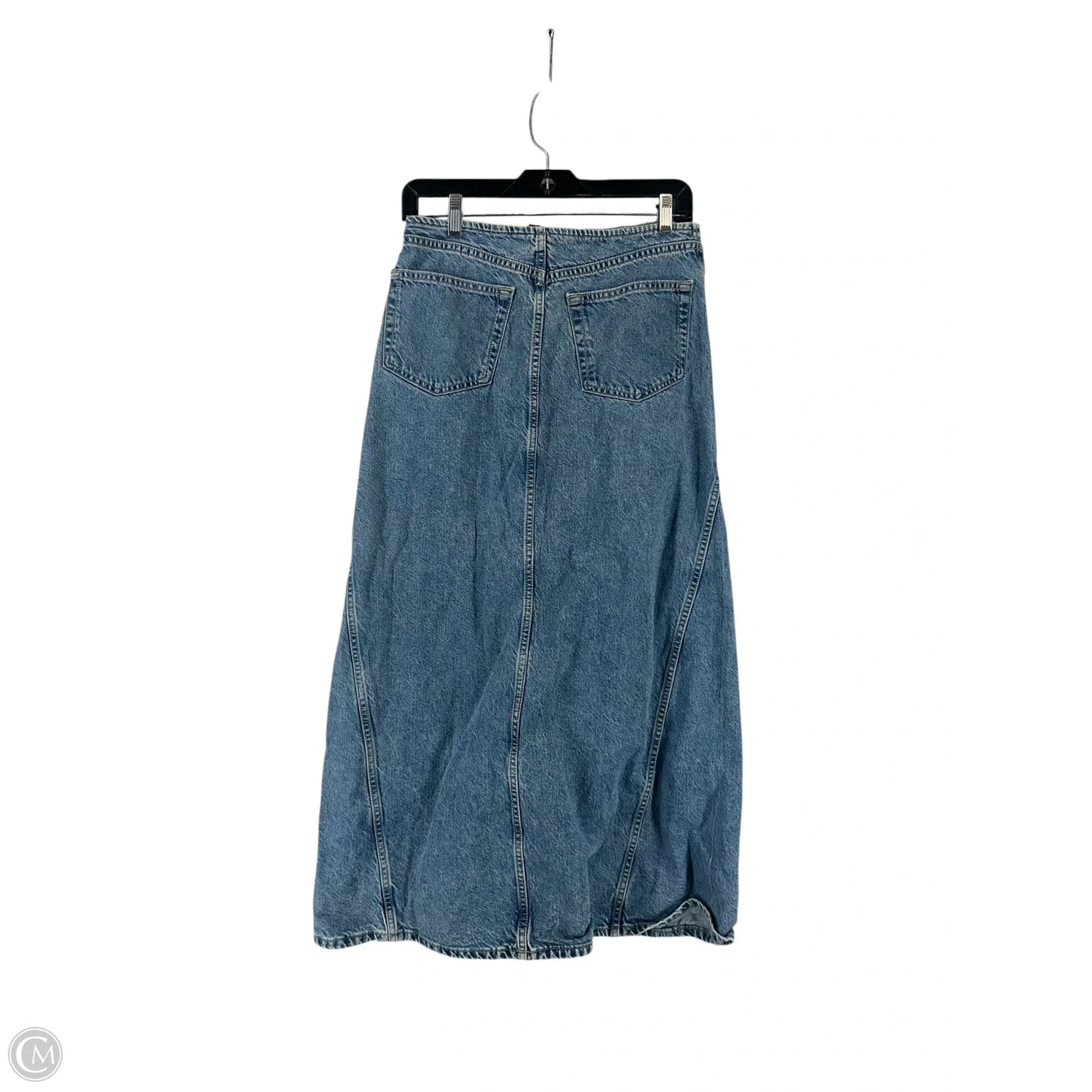 Skirt Maxi By Divided In Blue Denim, Size: 6