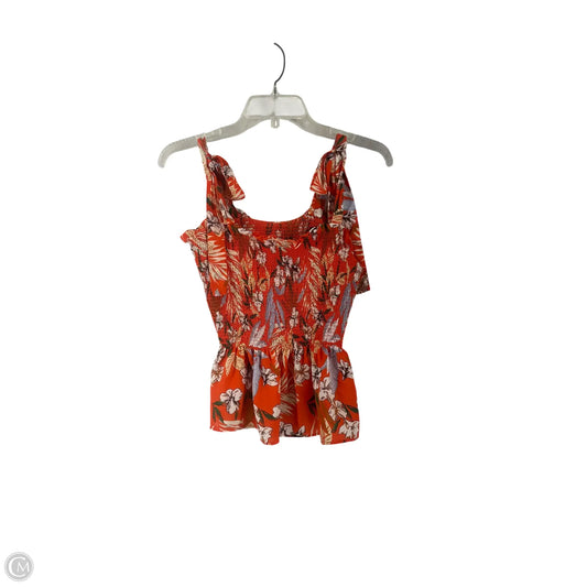 Top Sleeveless By Rachel Zoe In Floral Print, Size: Xs
