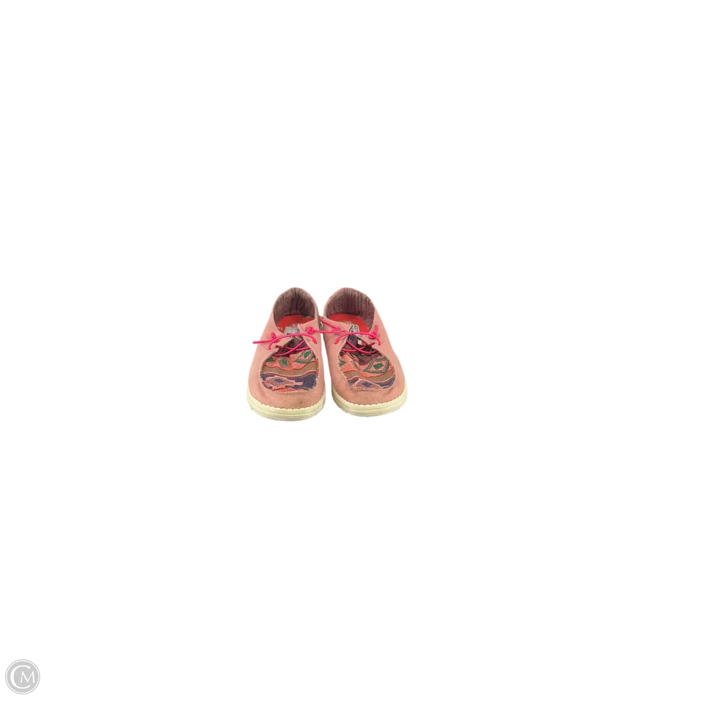 Shoes Flats By Hey Dude In Pink, Size: 8