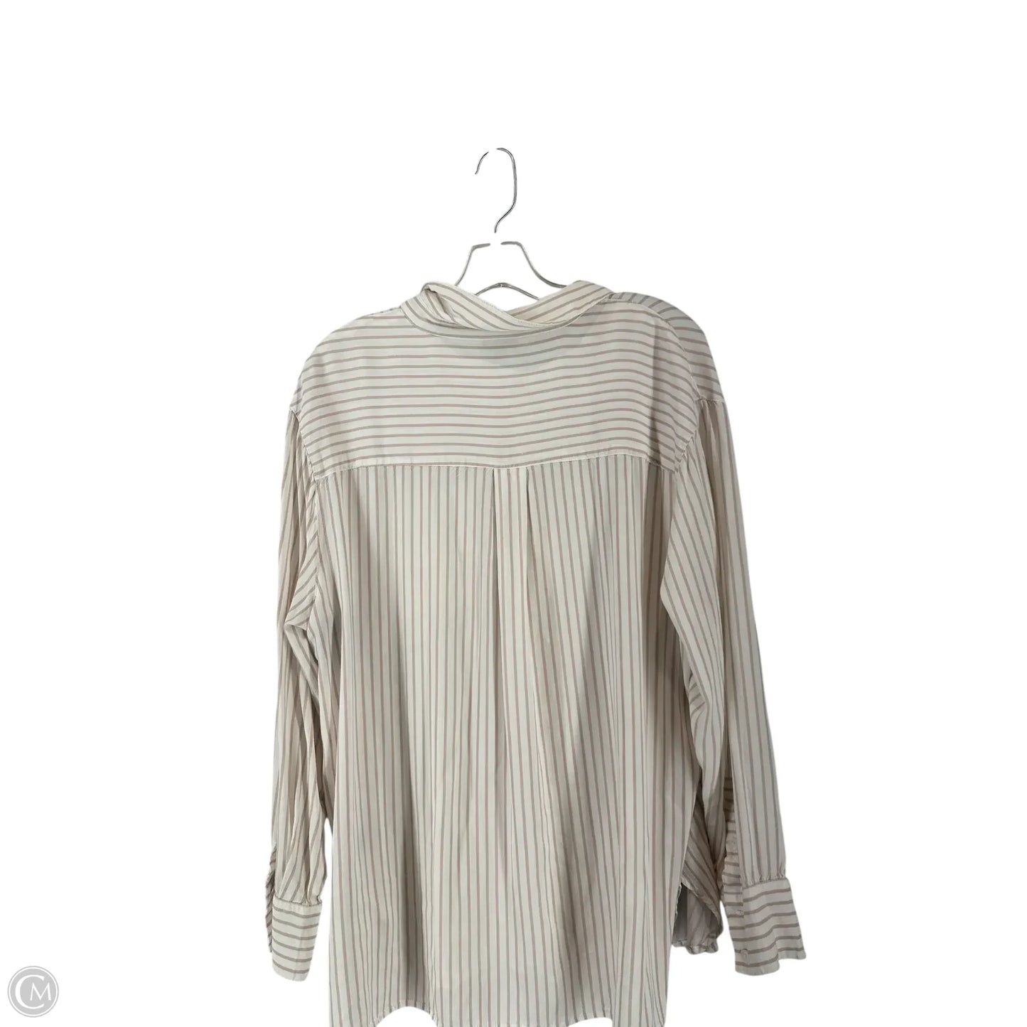 Top Long Sleeve By Torrid In Striped Pattern, Size: 1x