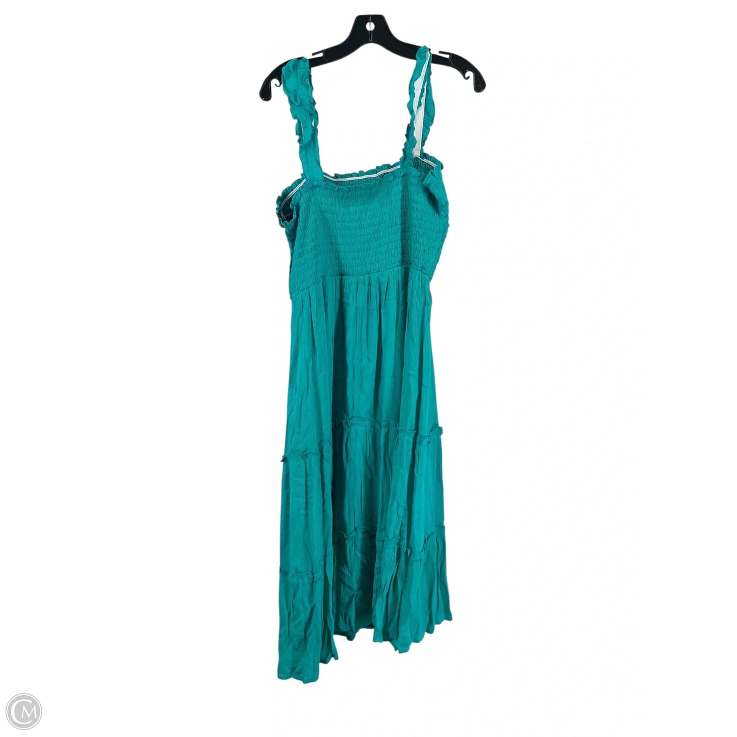 Dress Casual Midi By As U Wish In Teal, Size: L