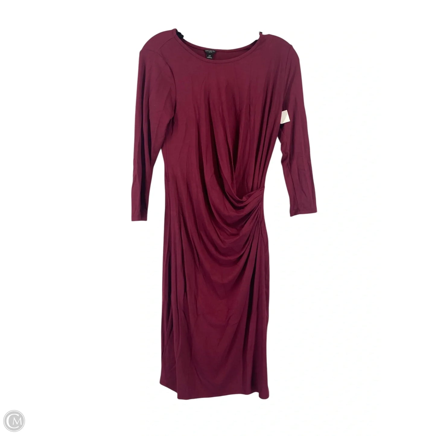 Dress Casual Short By Ann Taylor In Red, Size: S