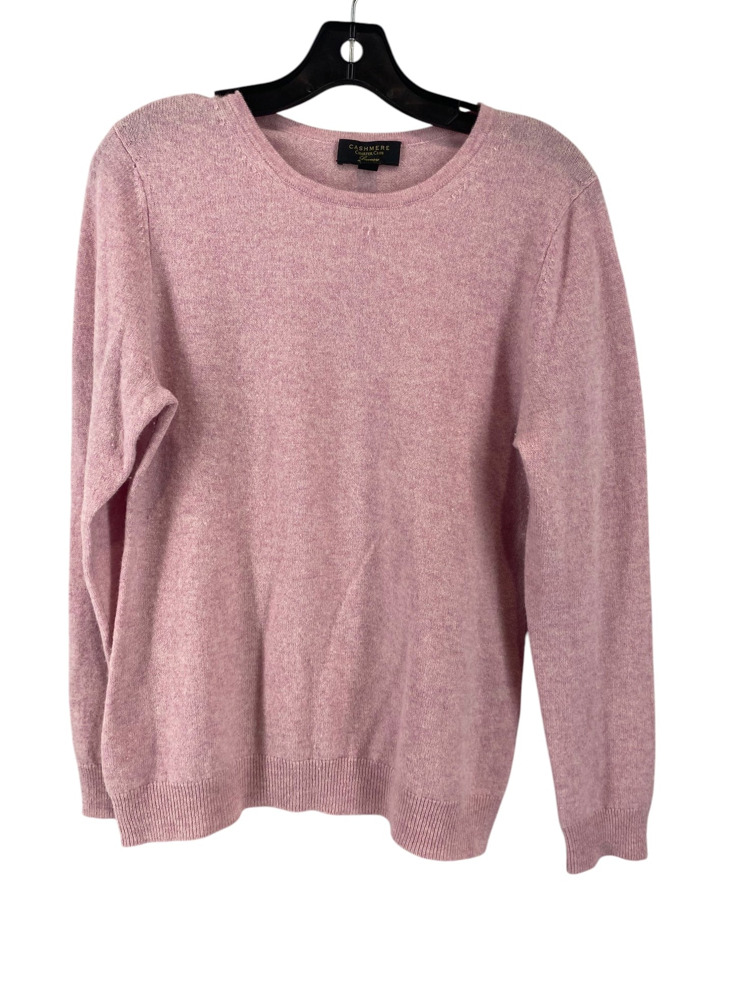 Sweater Cashmere By Charter Club In Pink, Size: L