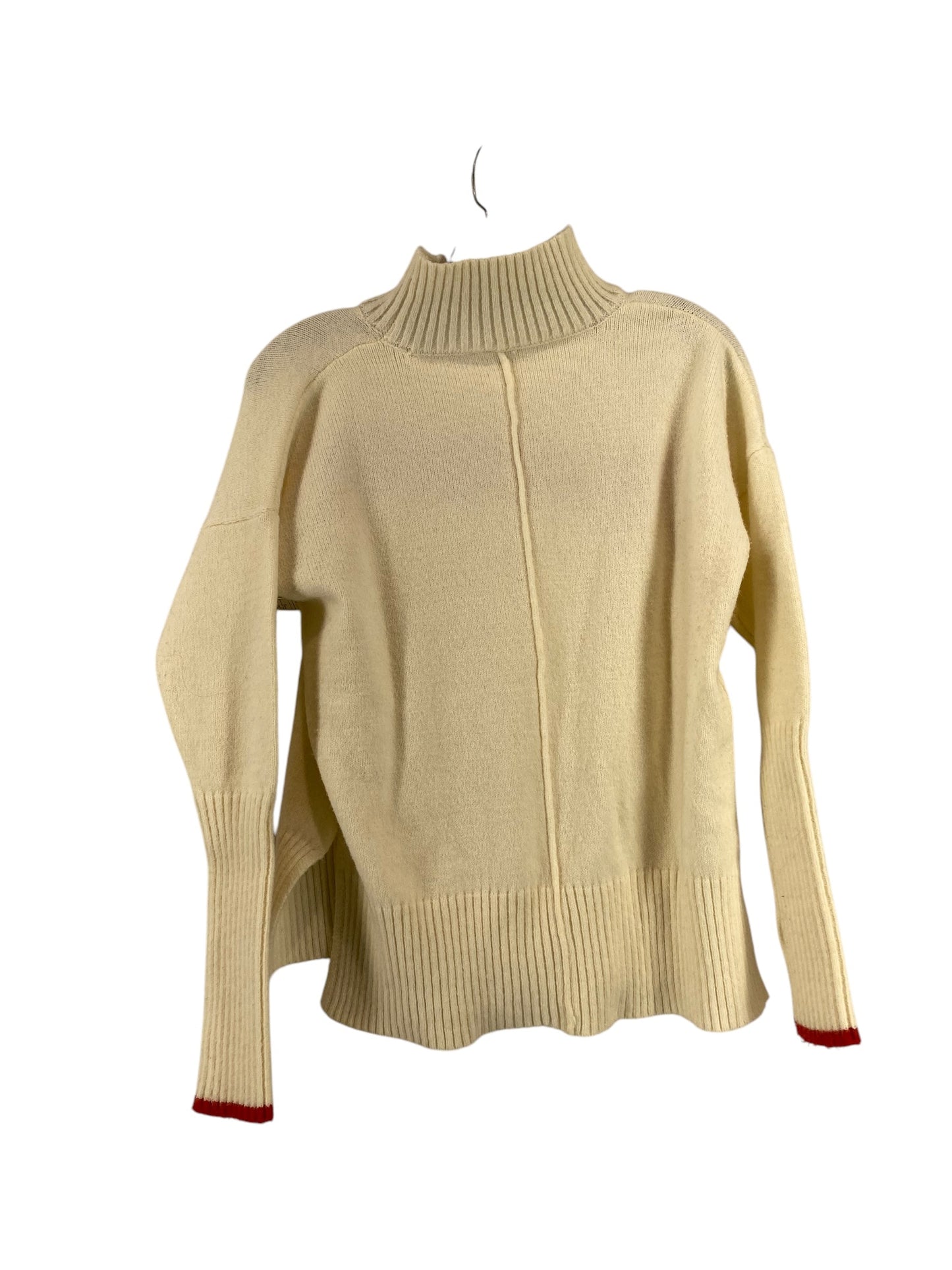 Sweater By Elan In Cream, Size: S