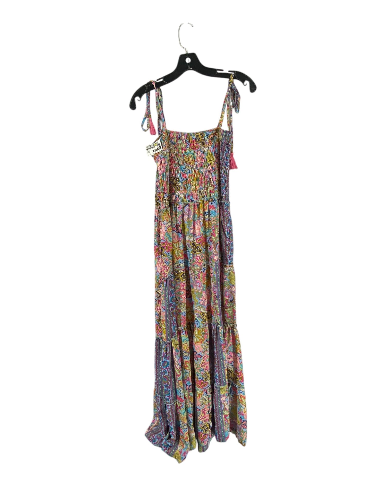 Dress Casual Maxi By Clothes Mentor In Multi-colored, Size: L