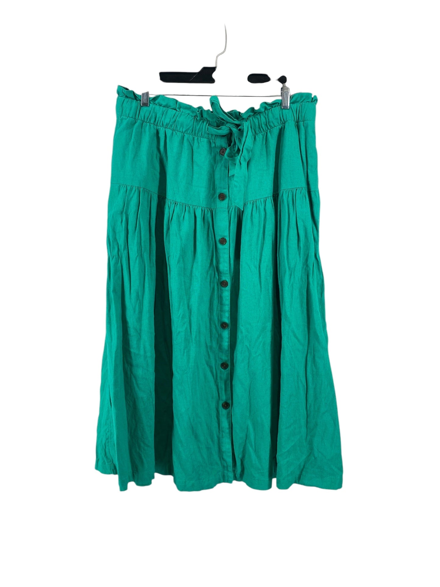 Skirt Midi By Universal Thread In Green, Size: L