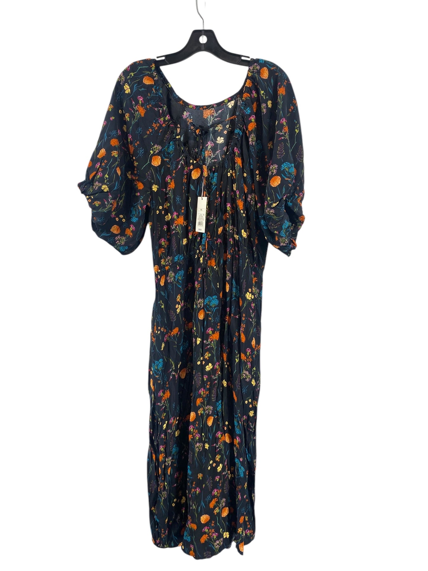 Dress Casual Maxi By A New Day In Floral Print, Size: Xxl