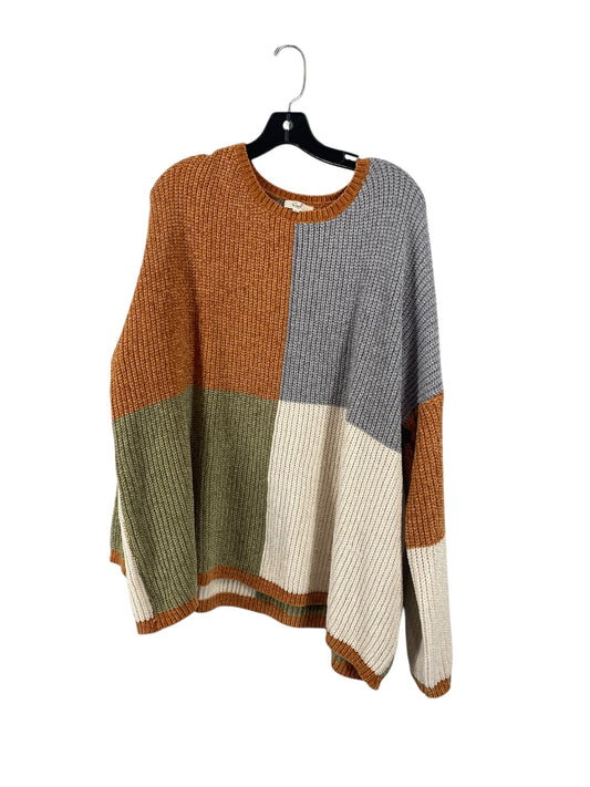 Sweater By Easel In Multi-colored, Size: L