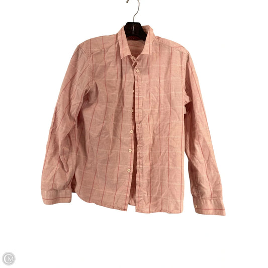 Top Long Sleeve By H&m In Pink, Size: L