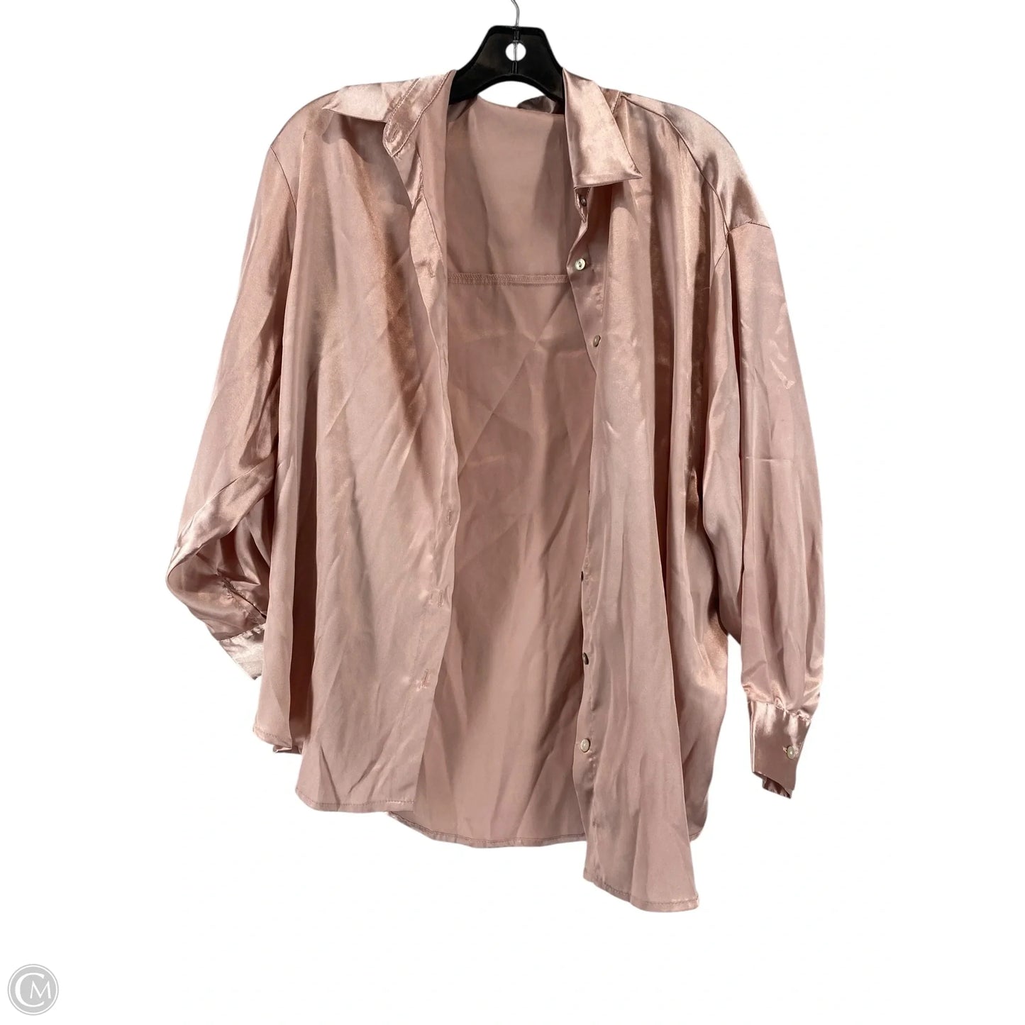 Top Long Sleeve By Cmc In Pink, Size: Xs