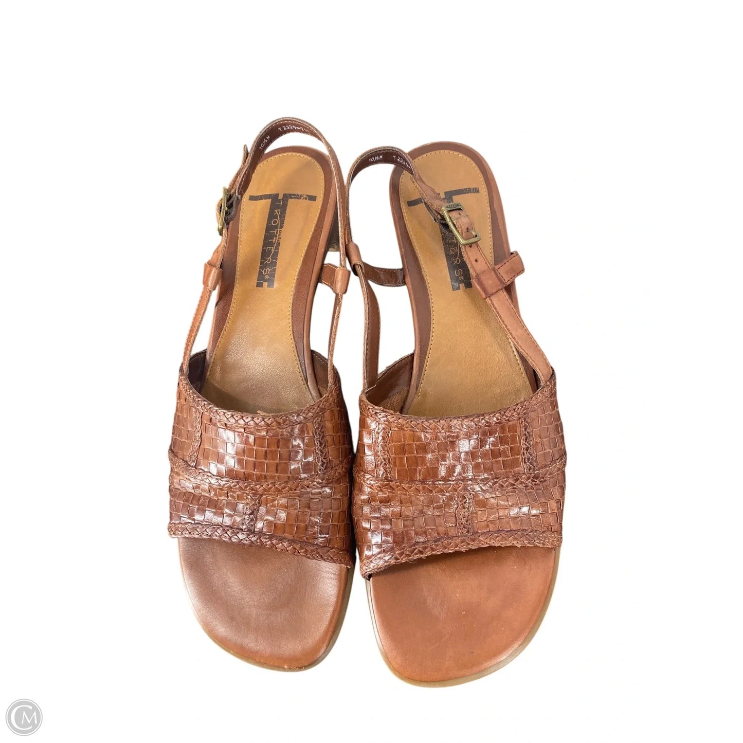 Shoes Heels Block By Cmc In Brown, Size: 10