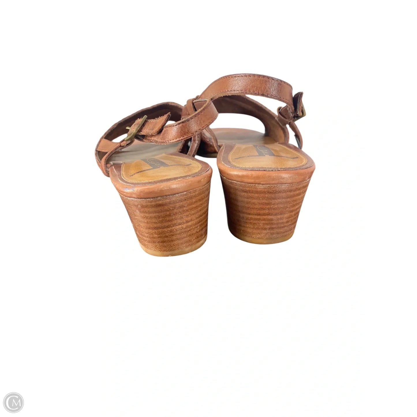 Shoes Heels Block By Cmc In Brown, Size: 10