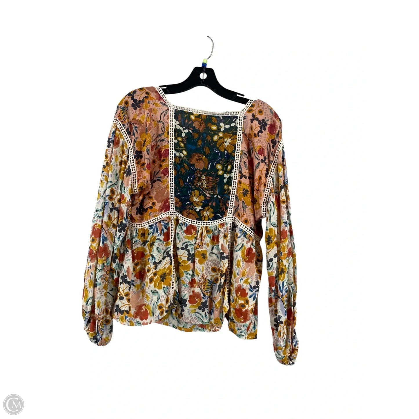 Top Long Sleeve By Maeve In Multi-colored, Size: S