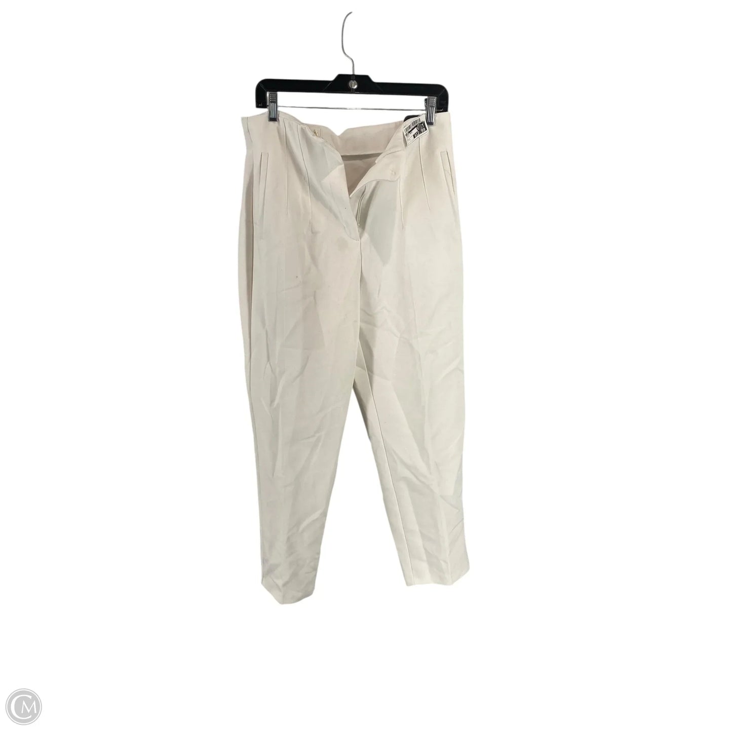 Pants Dress By Zara In White, Size: L