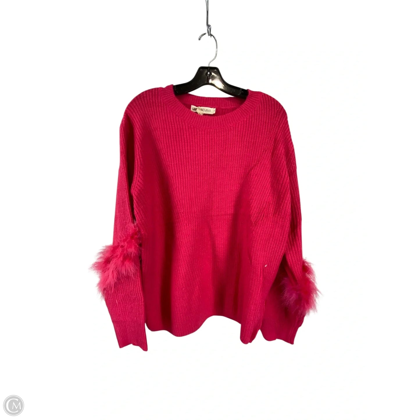 Sweater By Cmc In Pink, Size: L