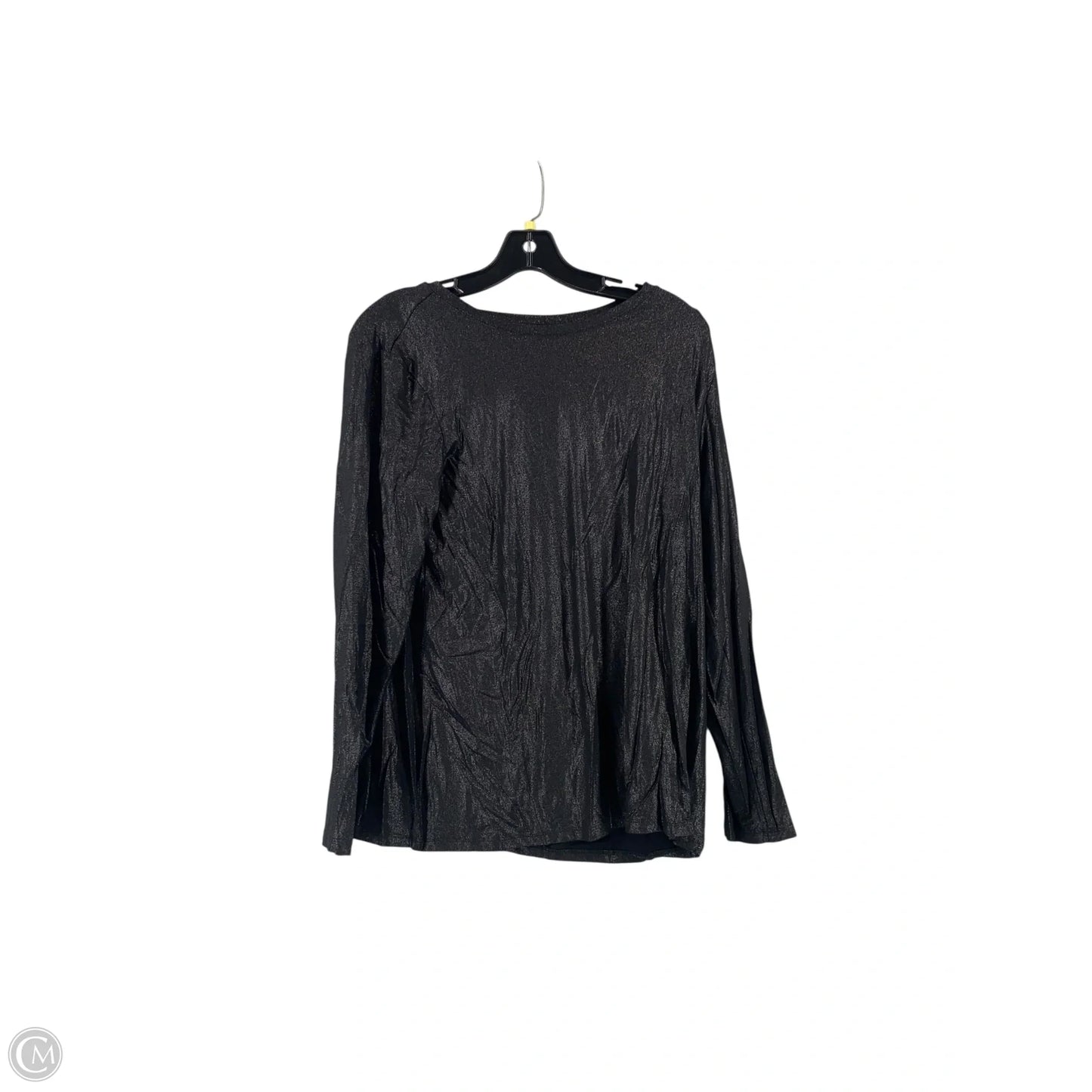 Top Long Sleeve By Chicos In Black, Size: 2