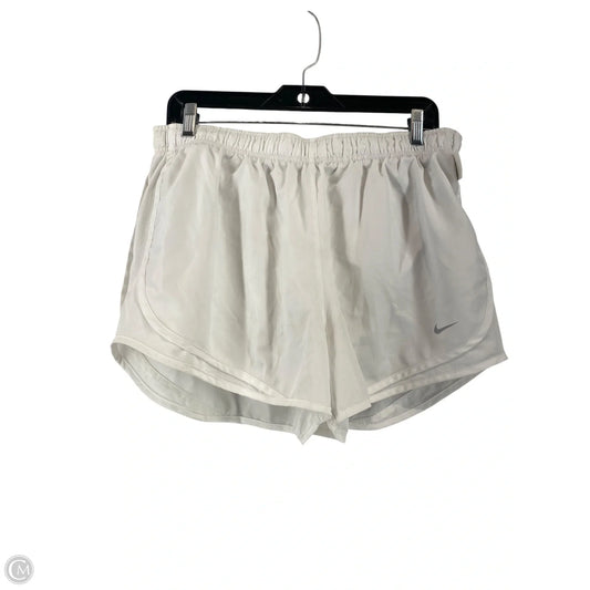Athletic Shorts By Nike In White, Size: Xl