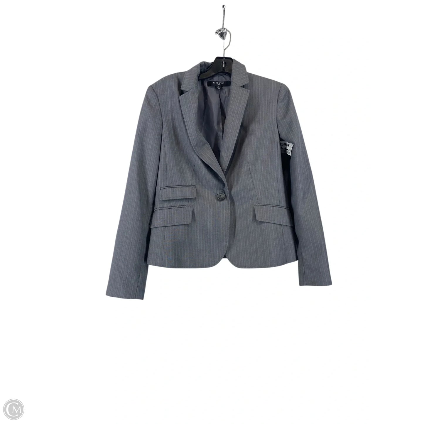 Blazer By Nine West In Grey, Size: 8