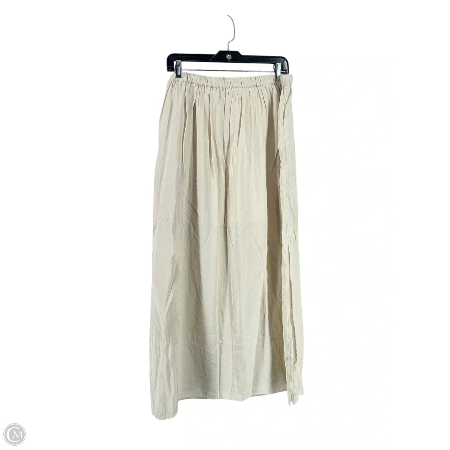 Skirt Maxi By J. Crew In Cream, Size: Xl