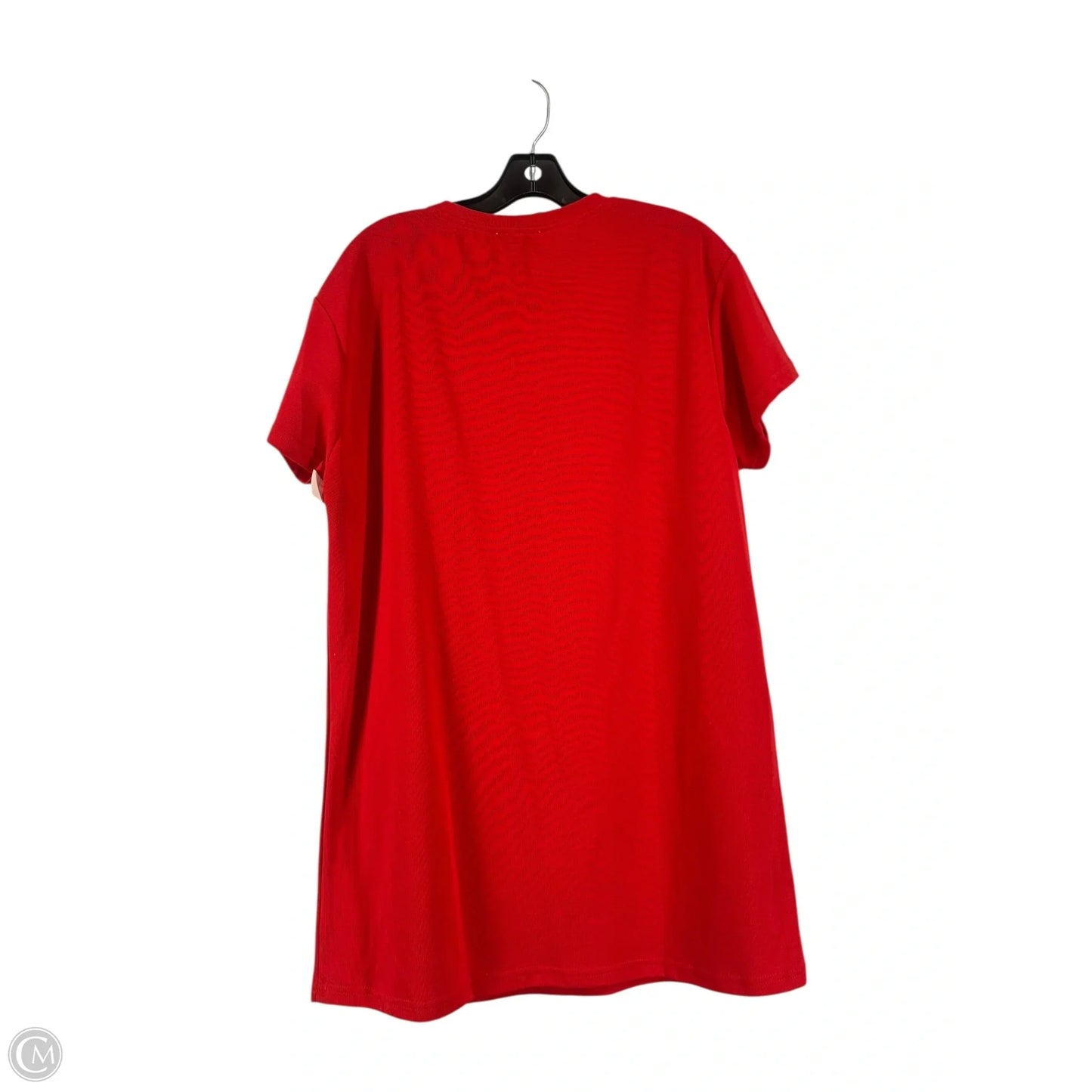 Dress Casual Short By She + Sky In Red, Size: M