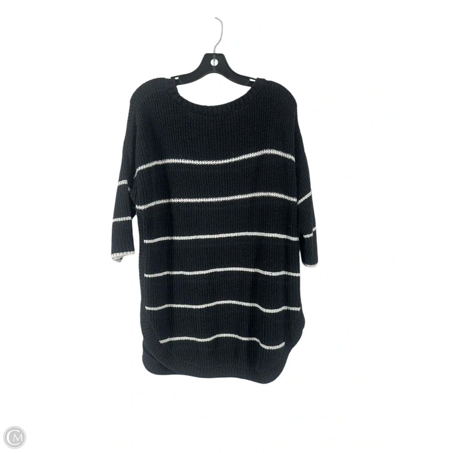 Sweater By Express In Striped Pattern, Size: L