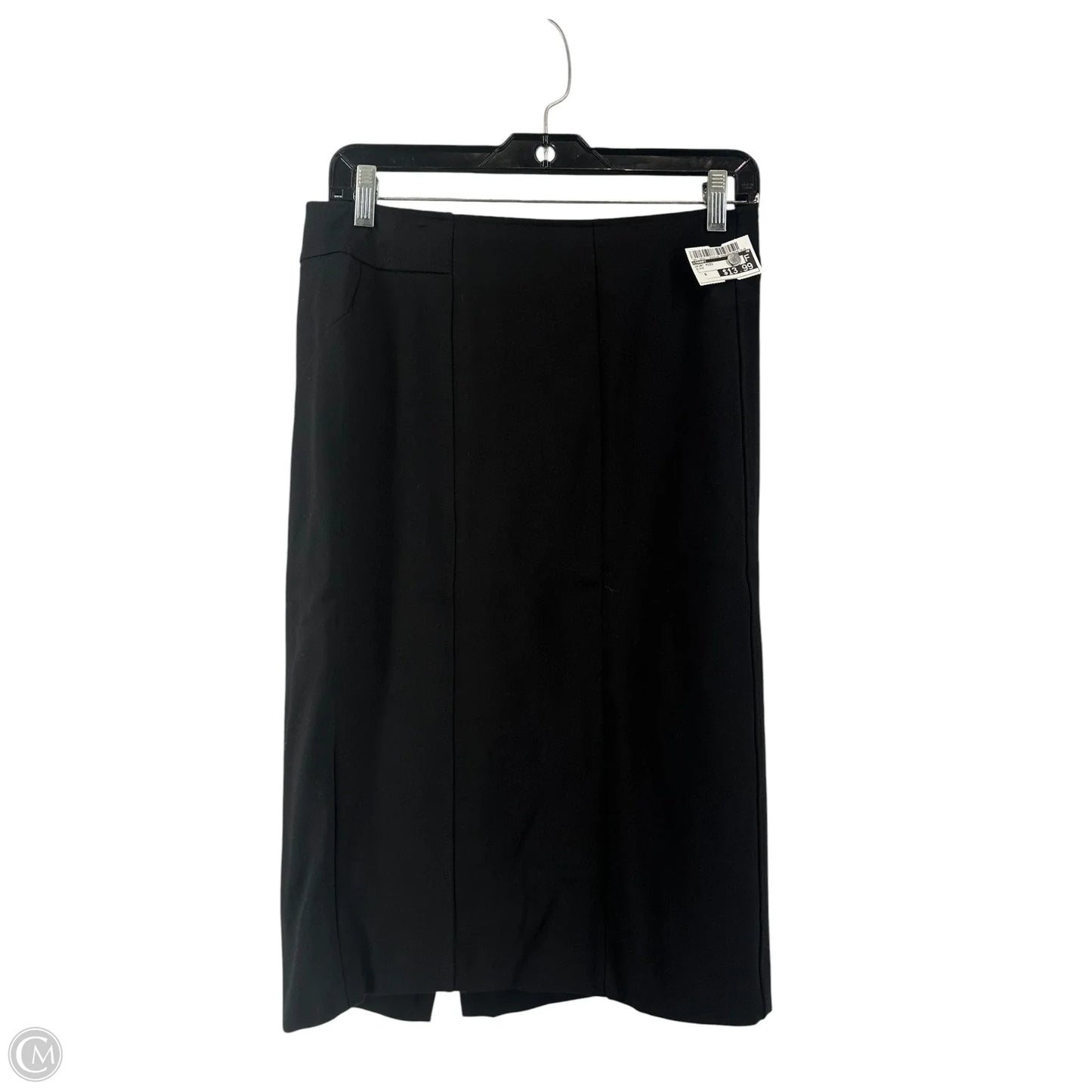Skirt Midi By Tahari In Black, Size: 6