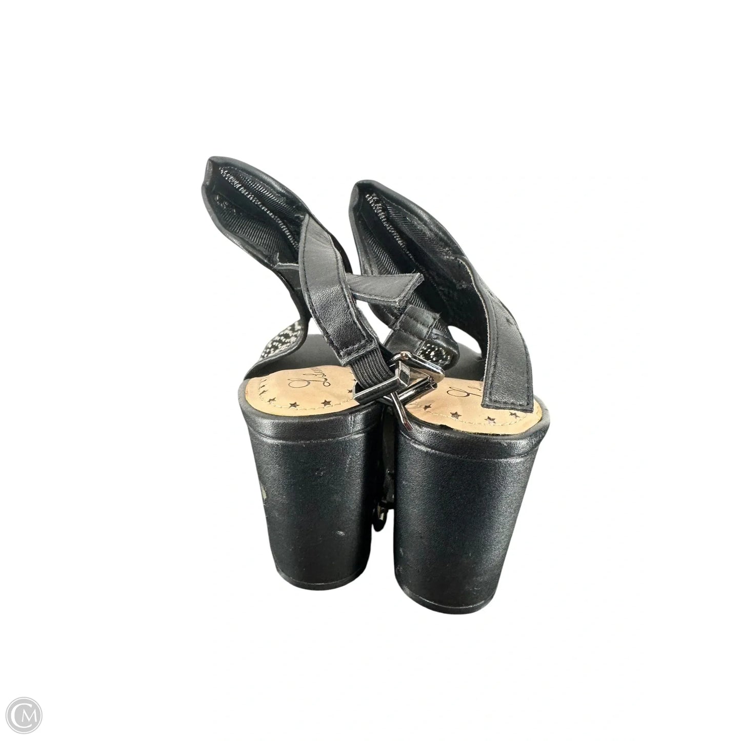 Shoes Heels Block By Clothes Mentor In Black, Size: 8
