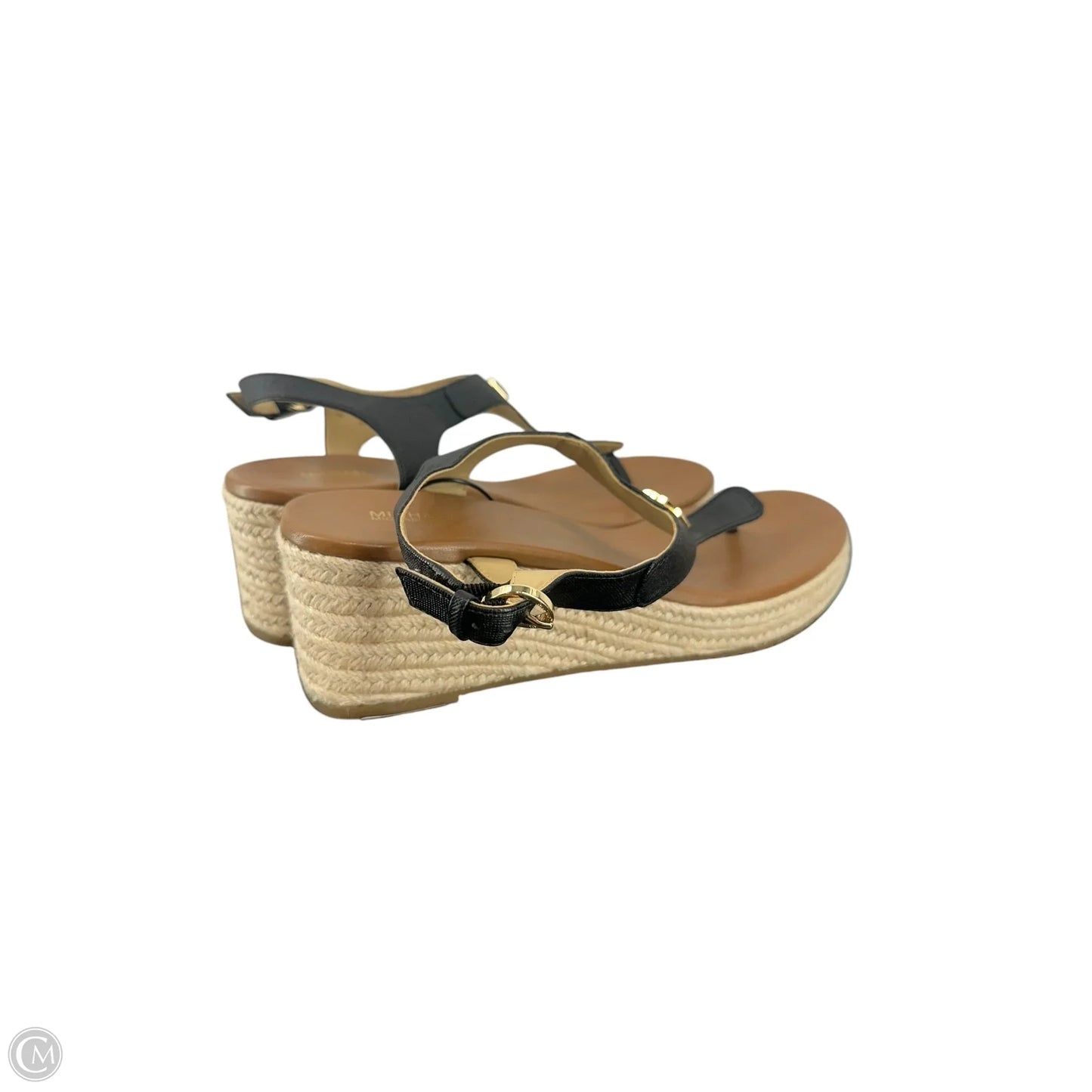 Shoes Designer By Michael Kors In Black & Brown, Size: 9.5