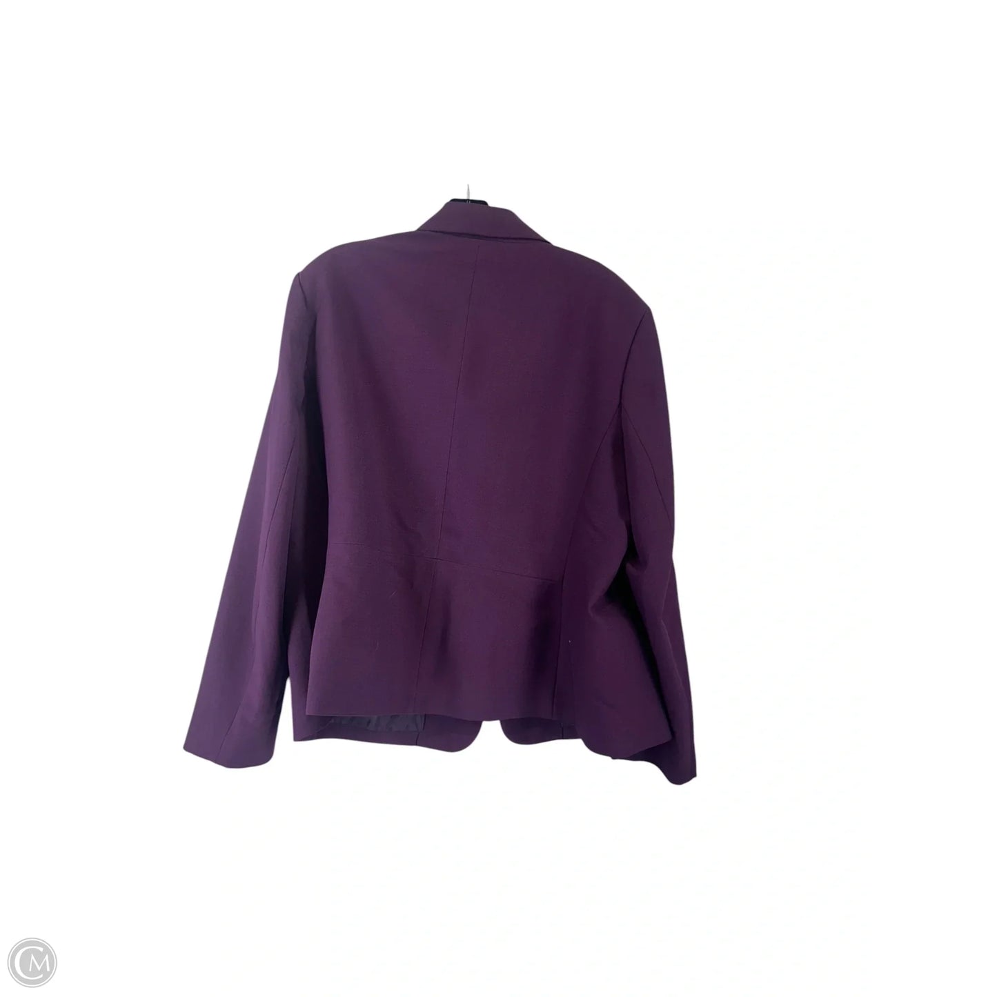 Blazer By Black Label In Purple, Size: 18
