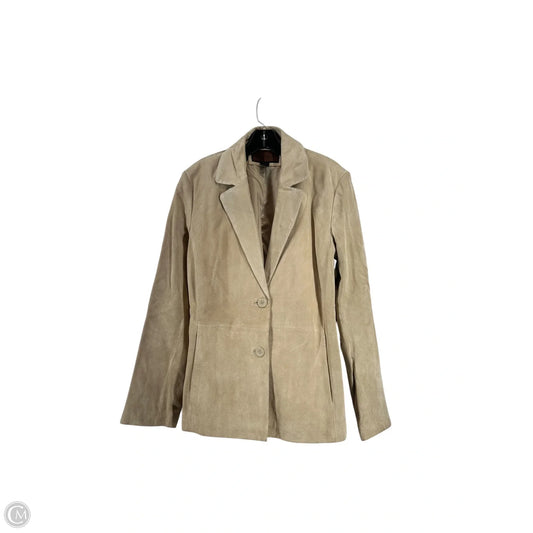 Blazer By Sienna Sky In Beige, Size: 16