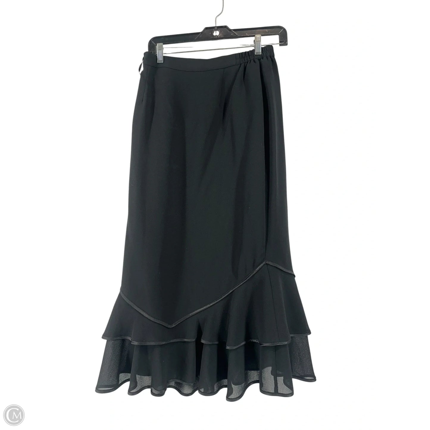 Skirt Midi By Clothes Mentor In Black, Size: 10