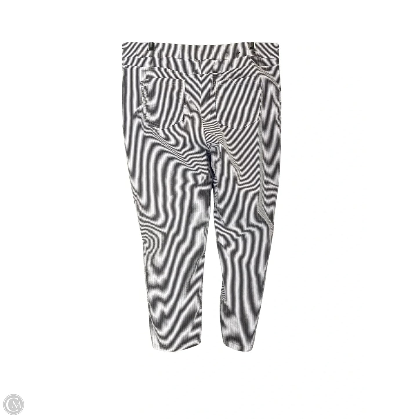 Pants Cargo & Utility By Mario Serrani In Striped Pattern, Size: Xl