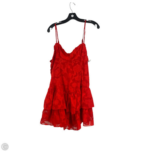 Dress Casual Short By Wild Fable In Red, Size: L