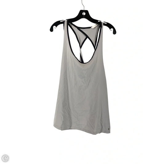 Top Short Sleeve By Fabletics In Grey, Size: Xxl