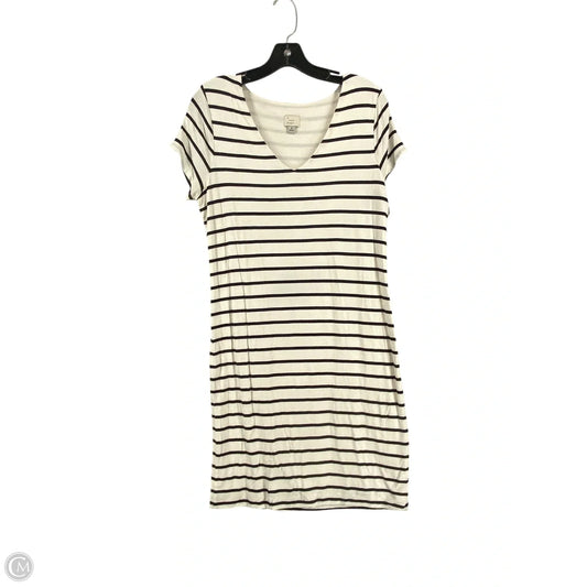 Dress Casual Short By A New Day In Striped Pattern, Size: M