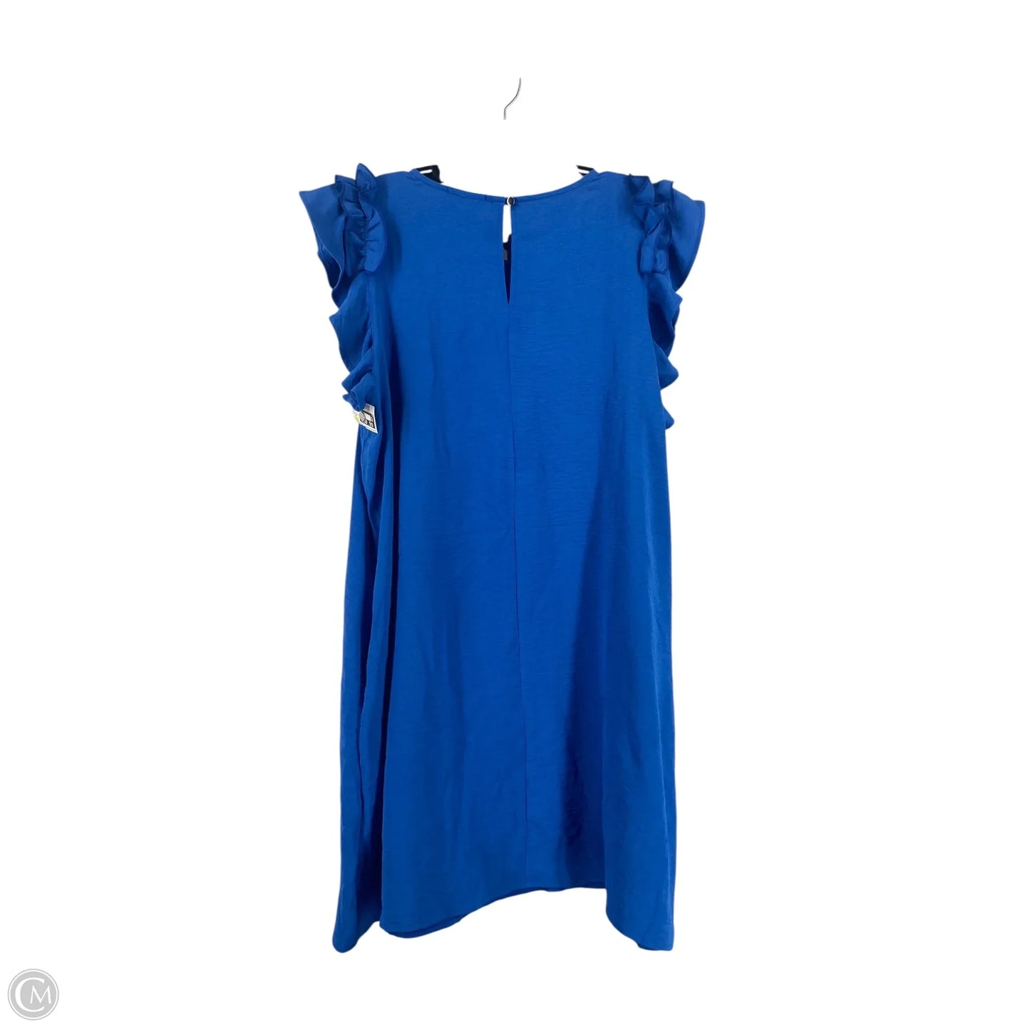 Dress Casual Short By Chicsoul In Blue, Size: 1x