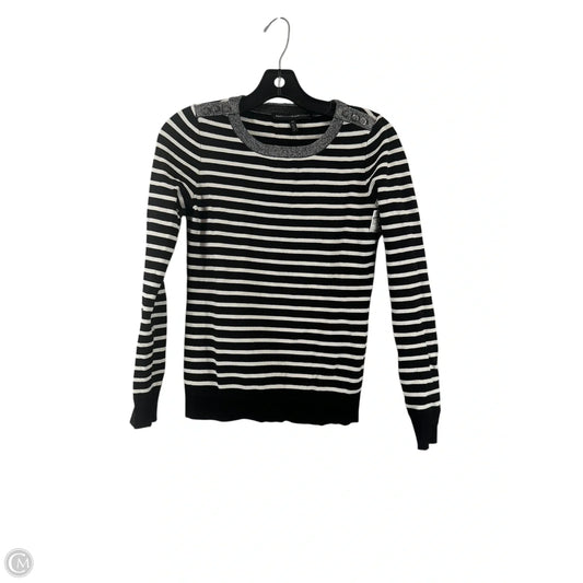Top Long Sleeve By White House Black Market In Striped Pattern, Size: Xs