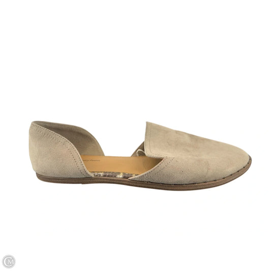 Shoes Flats By Time And Tru In Taupe, Size: 11
