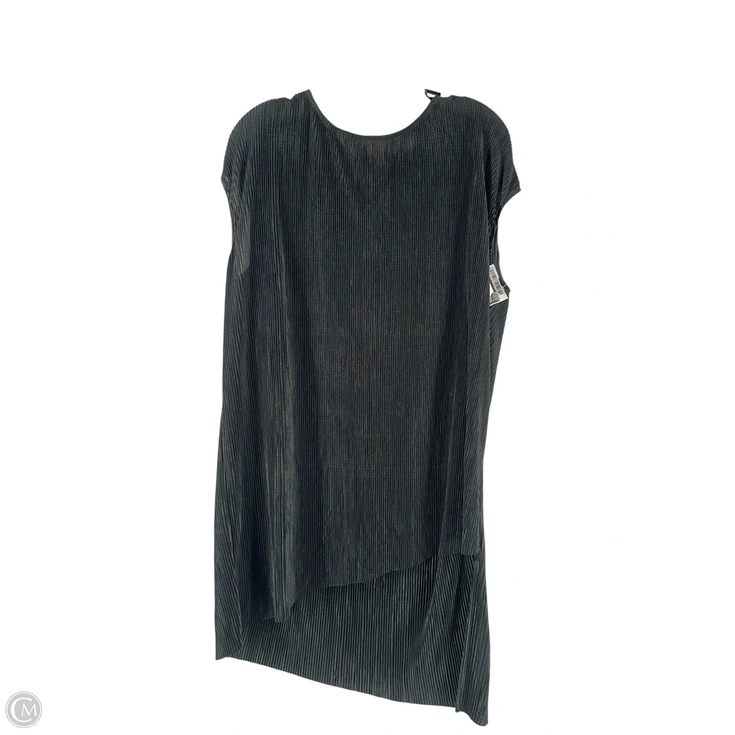 Top Short Sleeve By Chicos In Black, Size: 3x