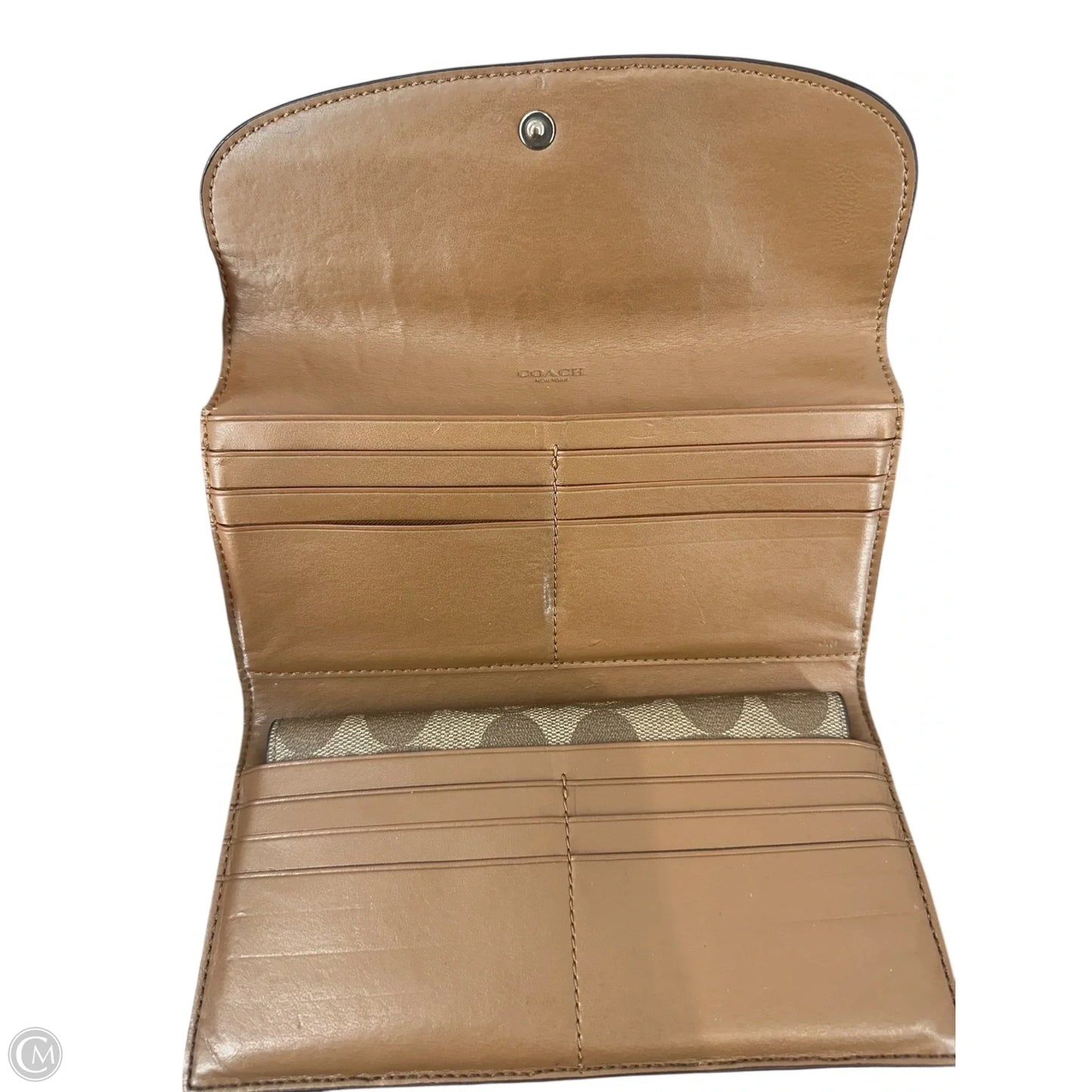 Wallet Designer By Coach, Size: Large